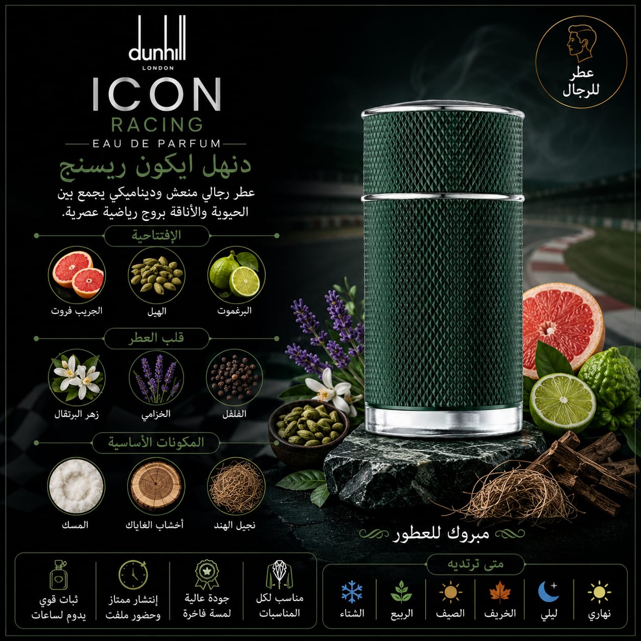 عبوة دنهل أيكون ريسنج
