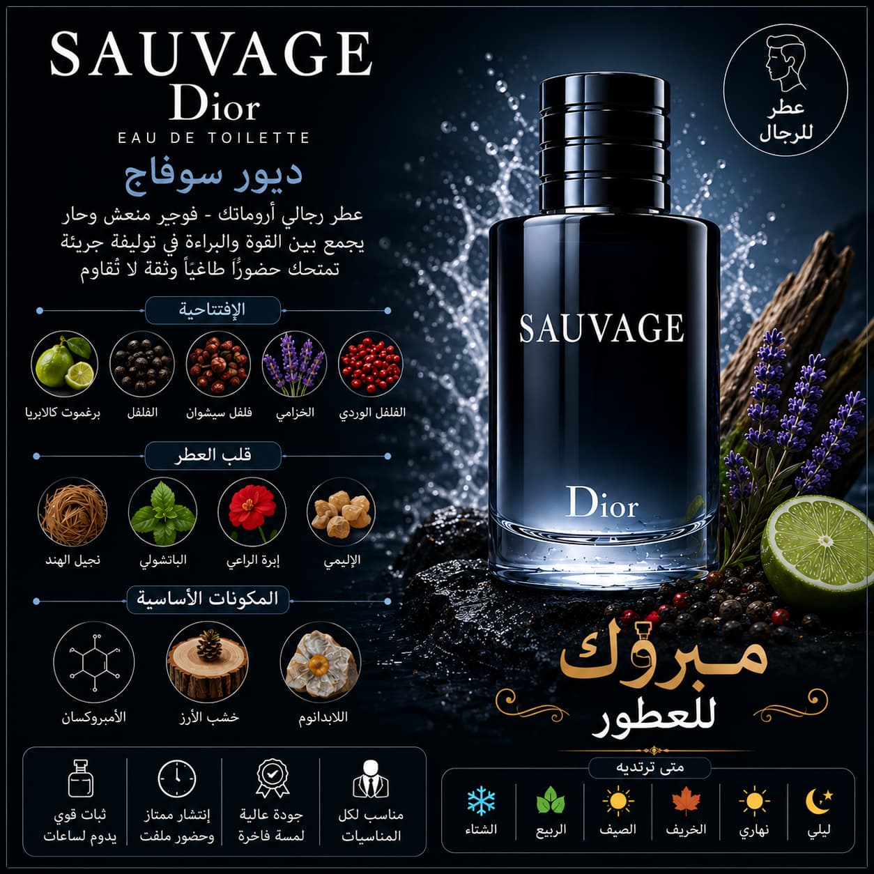 عبوة ديور سوفاج