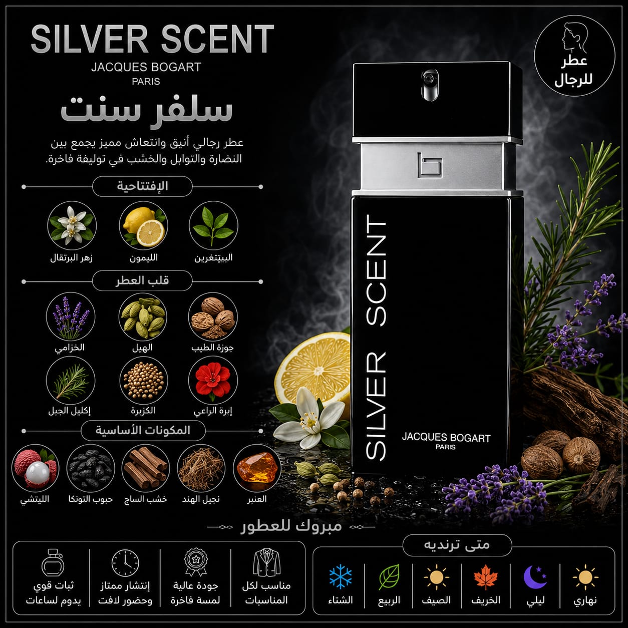 عبوة سيلفر سنت
