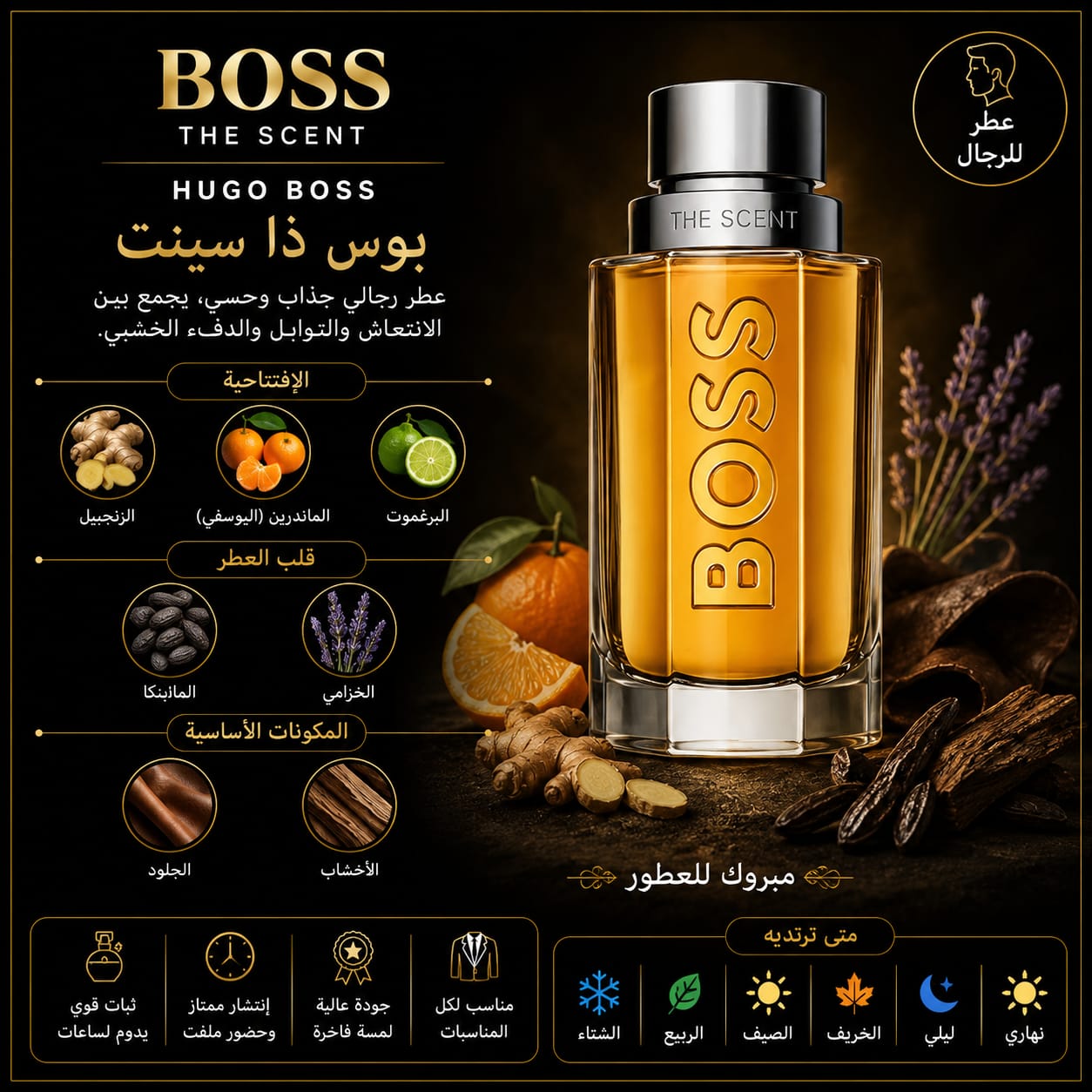 عبوة هوغو بوس ذا سينت